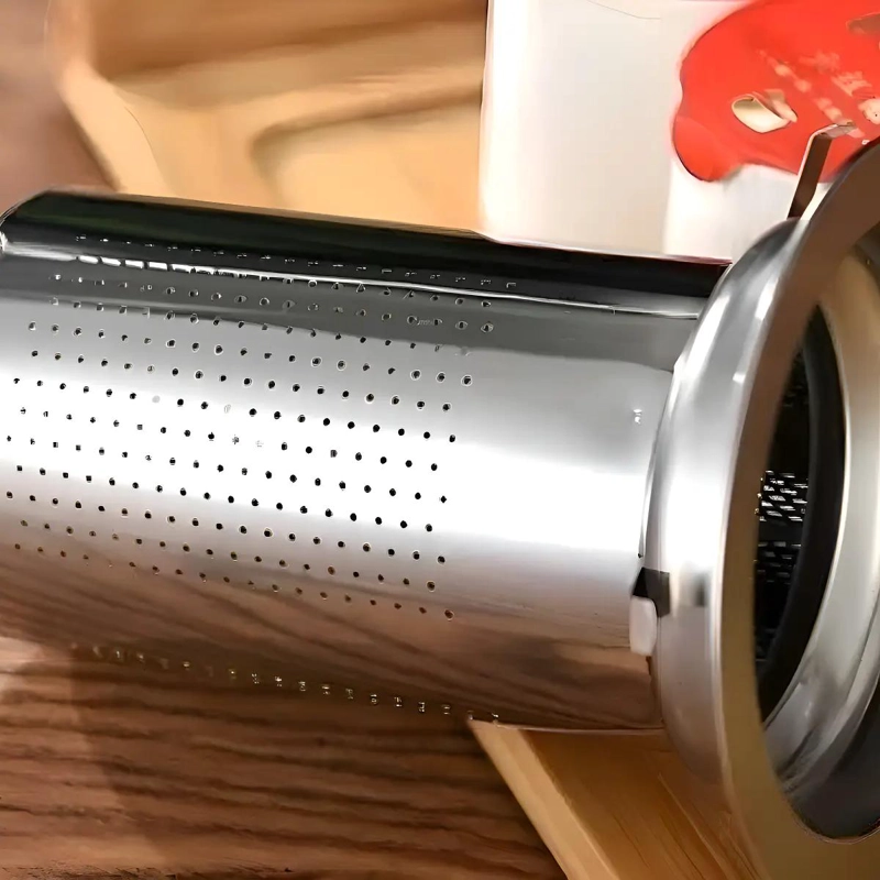 TETERA DE VIDRIO Y ACERO CON INFUSOR 750 ML - 8