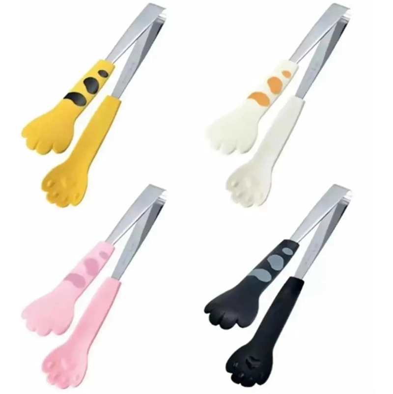 PINZAS DE COCINA KAWAII CON DISEÑO DE GARRA DE GATO 24CM - 1