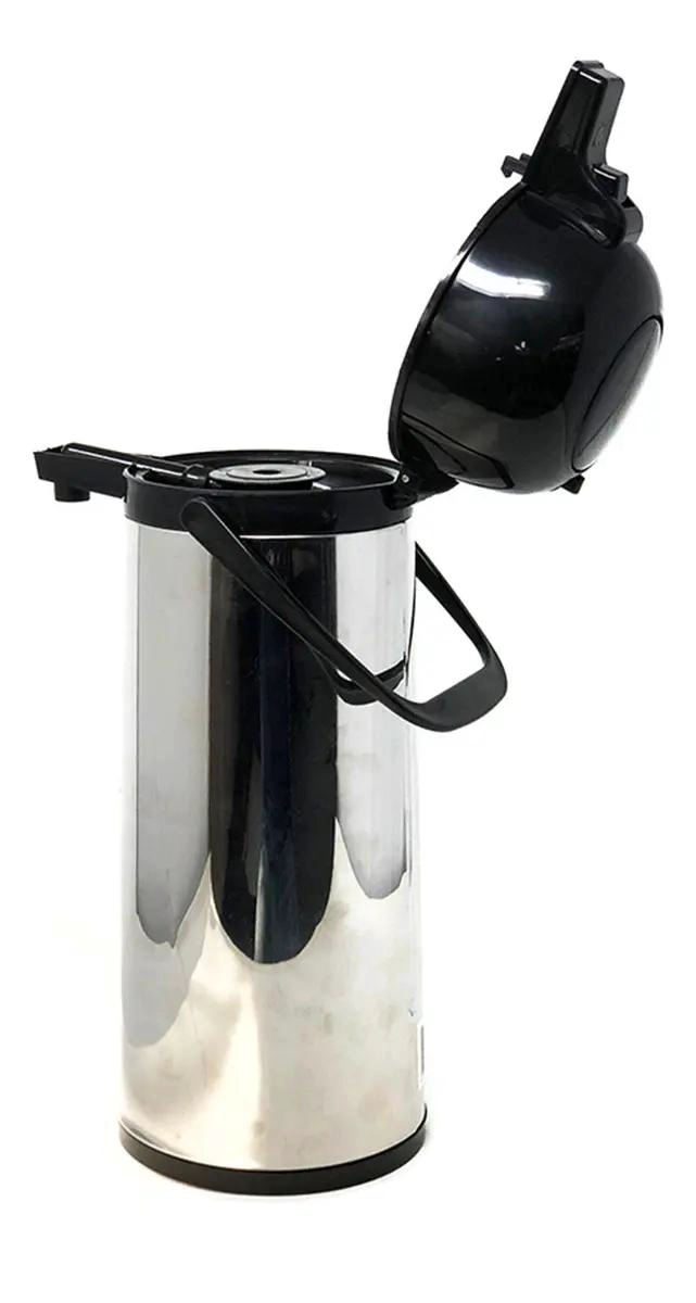 BOTELLA TE RMICA DE ACERO INOXIDABLE PARA CAFE  Y TE  1,9 L - 4