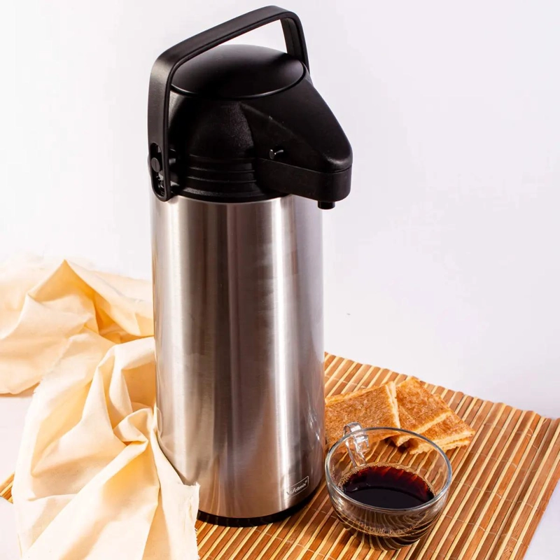 BOTELLA TE RMICA DE ACERO INOXIDABLE PARA CAFE  Y TE  1,9 L - 5