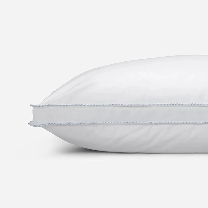 SET DE 2 ALMOHADAS MICROFIBRA KING 50 X 90 CM COLOR BLANCO - 2