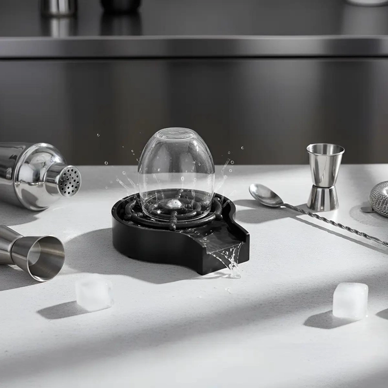 LAVADOR AUTOMATICO PARA COPAS Y VASOS CON MANGUERA - 3