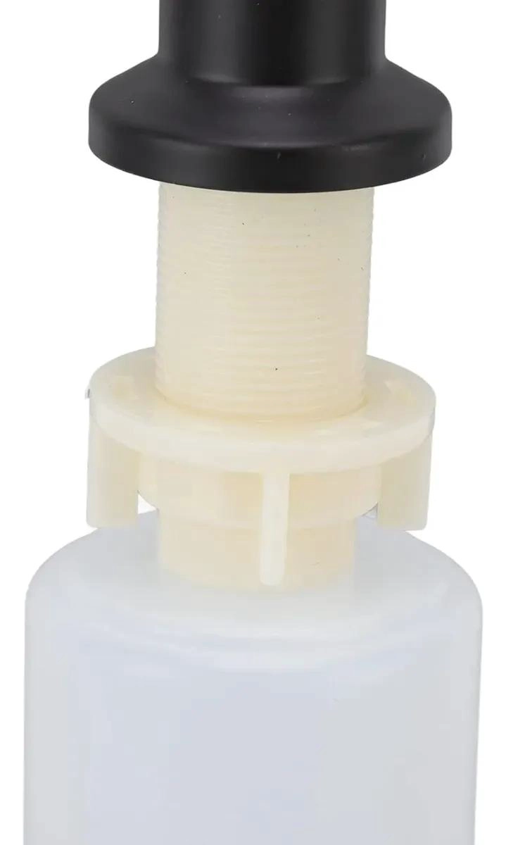 DISPENSADOR DE JABON DE ACERO INOXIDABLE 500ML PARA COCINA - 8