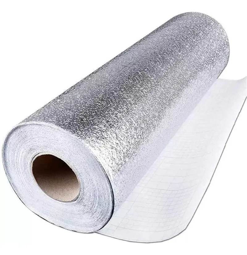 PAPEL ALUMINIO AUTOADHESIVO LAVABLE PARA COCINA - 5