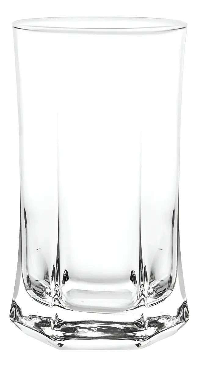 DISPLAY DE 6 VASOS VIVALDI DE CRISTAR EN VIDRIO TRANSPARENTE - 1