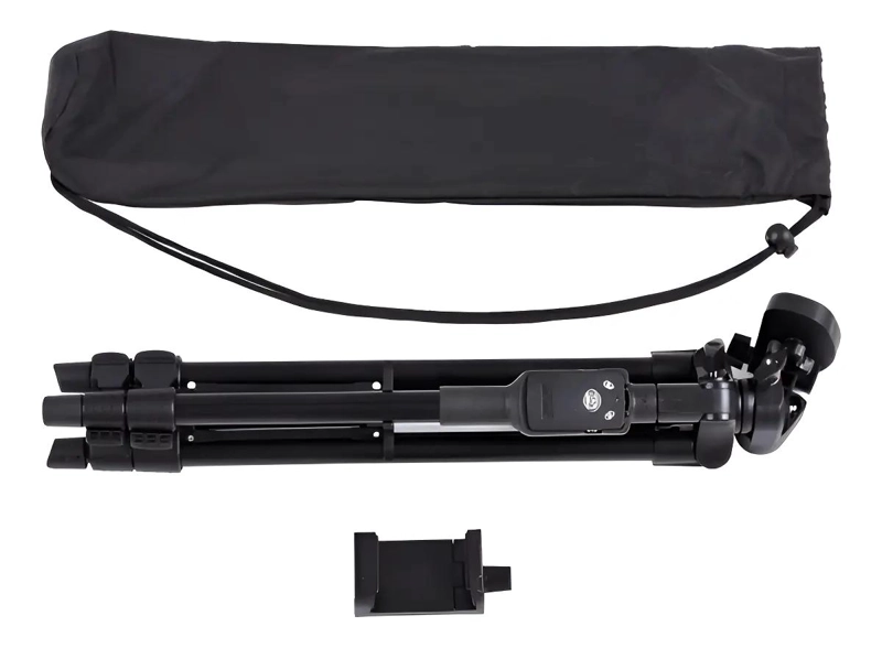TRIPODE COMPACTO CON DISPARADOR PARA TELE FONOS Y CAMARAS - 6