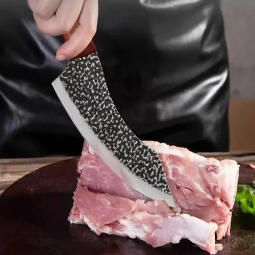 CUCHILLO CHEF PROFESIONAL DE ACERO INOXIDABLE FORJADO - 3