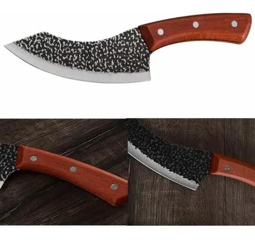 CUCHILLO CHEF PROFESIONAL DE ACERO INOXIDABLE FORJADO - 4