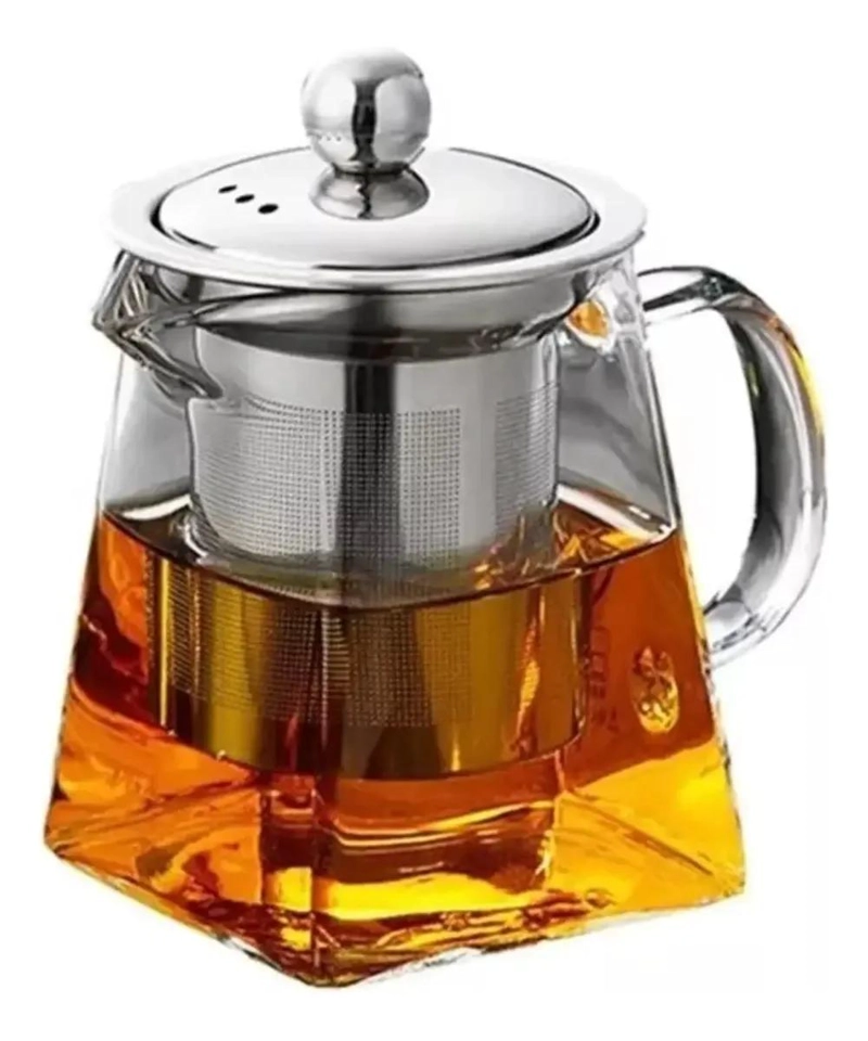 TETERA INFUSORA DE VIDRIO 750 ML PARA TE  Y HIERBAS - 2