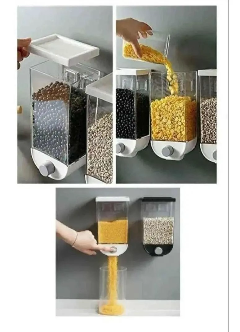 DISPENSADOR DE CEREAL HERME TICO PARA ALIMENTOS 1L - 2
