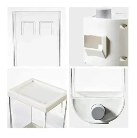 DISPENSADOR DE CEREAL HERME TICO PARA ALIMENTOS 1L - 4