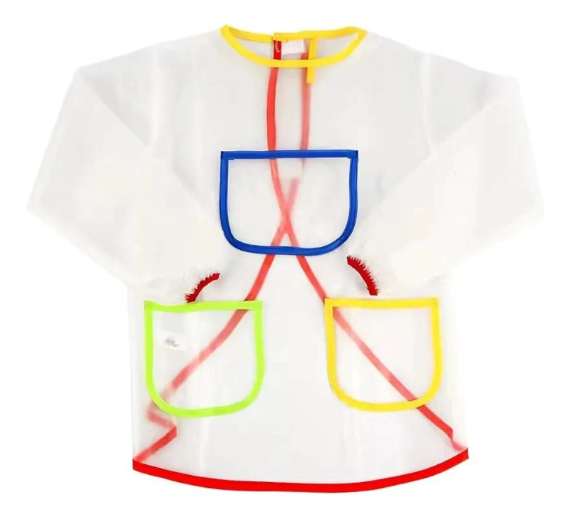 DELANTAL INFANTIL IMPERMEABLE PARA PINTURA Y MANUALIDADES - 1
