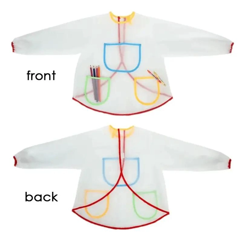 DELANTAL INFANTIL IMPERMEABLE PARA PINTURA Y MANUALIDADES - 3