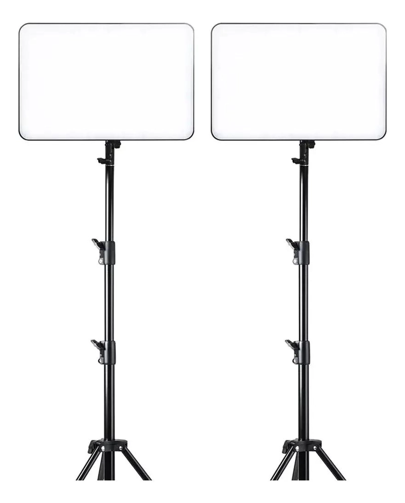 PANEL DE ILUMINACION LED AJUSTABLE PARA FOTOGRAFIA Y VIDEOCONFERENCIAS - 1