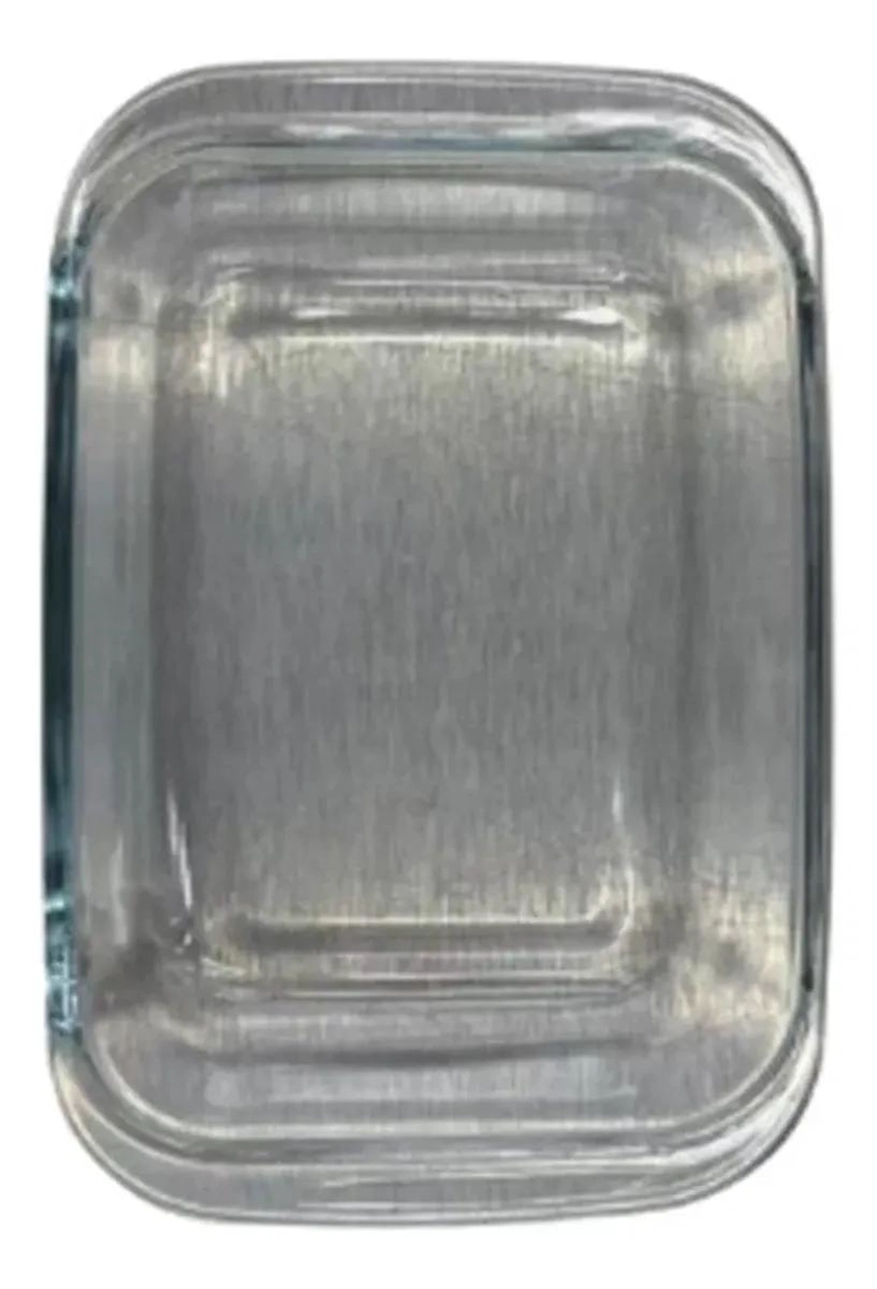 FUENTE DE VIDRIO PARA SERVIR ENSALADAS Y FRUTAS 23X15 CM - 2
