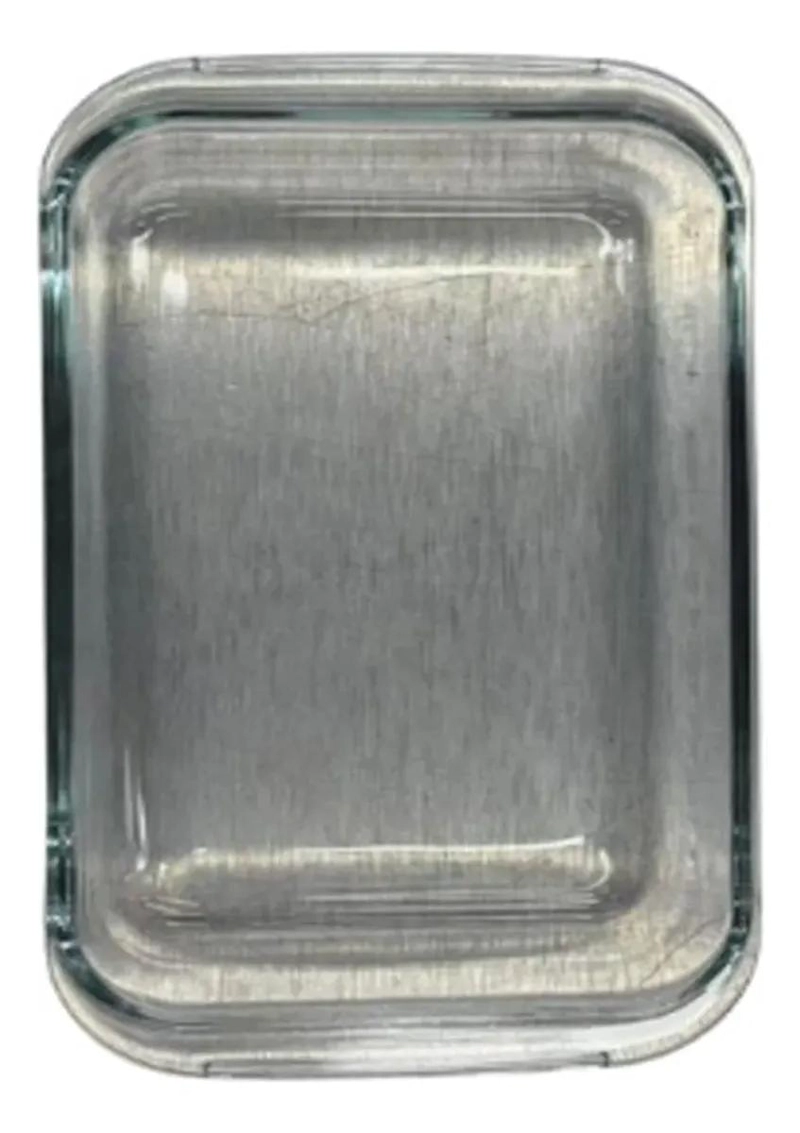 FUENTE DE VIDRIO PARA SERVIR ENSALADAS Y FRUTAS 26X15 CM - 2