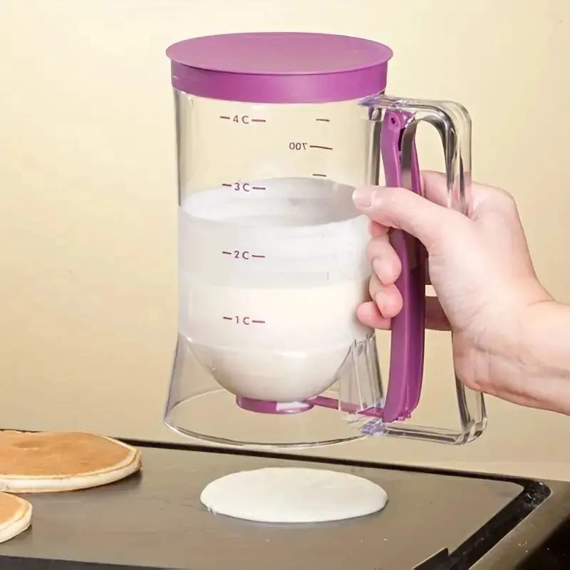 DISPENSADOR DE MASA LIQUIDA PARA REPOSTERIA EN COLOR BURDEOS - 9