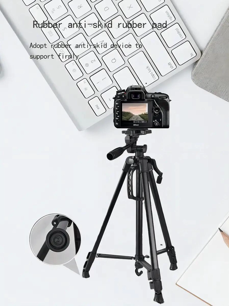 TRIPODE LIGERO Y PORTATIL PARA CAMARAS Y SMARTPHONES - 5