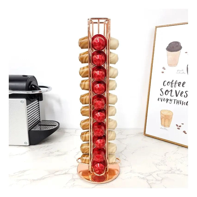 ORGANIZADOR GIRATORIO PARA 40 CAPSULAS DE CAFE - 4