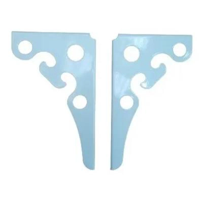 SOPORTES TRIANGULARES DE METAL PARA ESTANTERIAS Y COLGADORES - 2