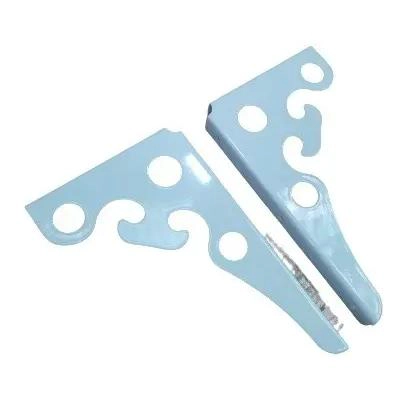 SOPORTES TRIANGULARES DE METAL PARA ESTANTERIAS Y COLGADORES - 3