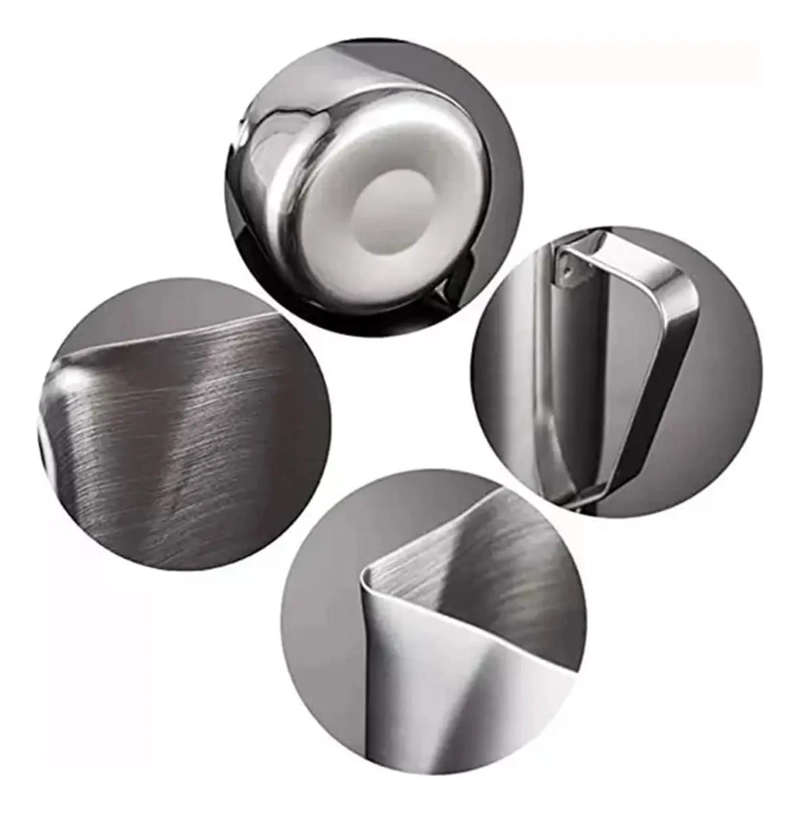 JARRA ESPUMANTE DE ACERO INOXIDABLE PARA CAFE  900ML - 6