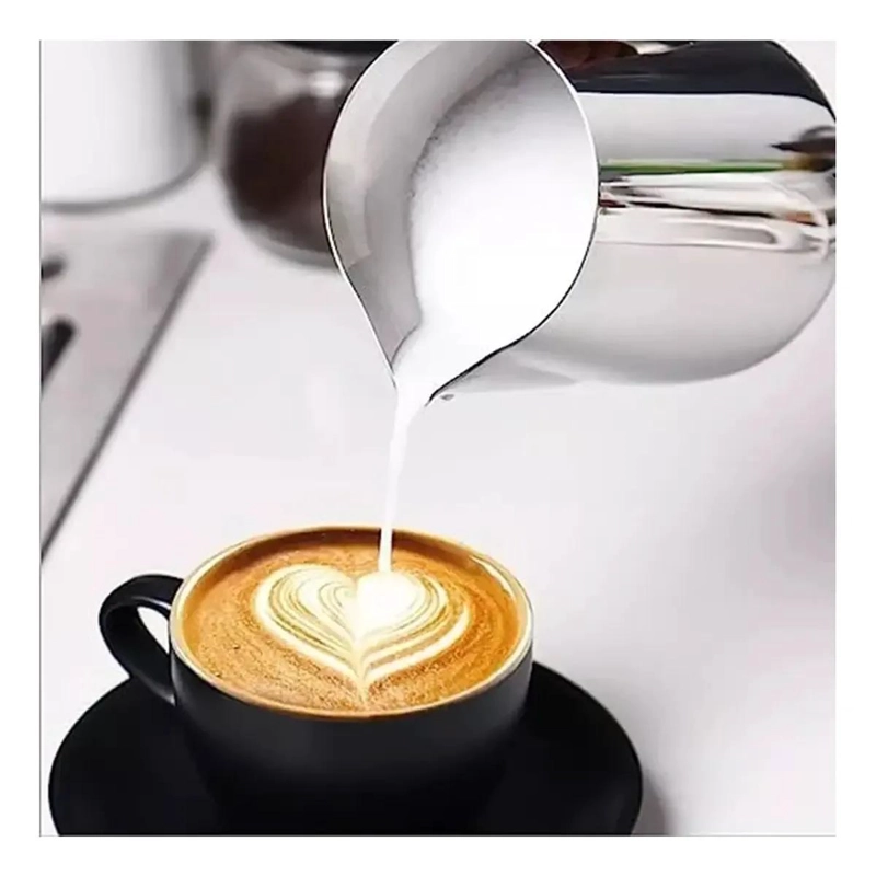 JARRA ESPUMANTE DE ACERO INOXIDABLE PARA CAFE  900ML - 9