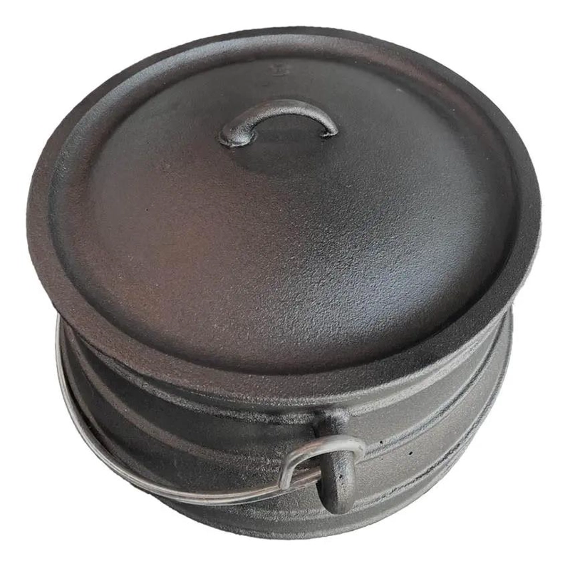 OLLA DE HIERRO FUNDIDO 22 LITROS PARA COCINAR - 3