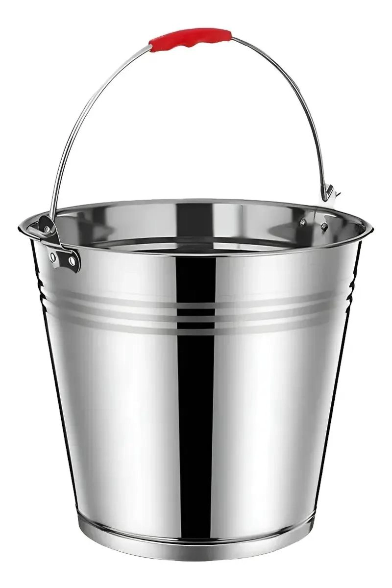 CUBETERA DE ACERO INOXIDABLE 32 CM PARA HIELO - 1