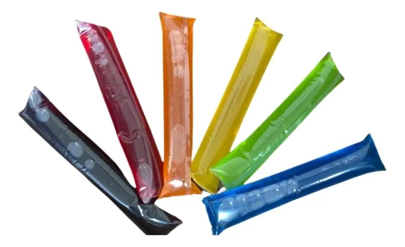 BOLSAS PLASTICAS PARA CUBITOS Y HELADOS 5X30 CM - 500 UNIDADES - 2
