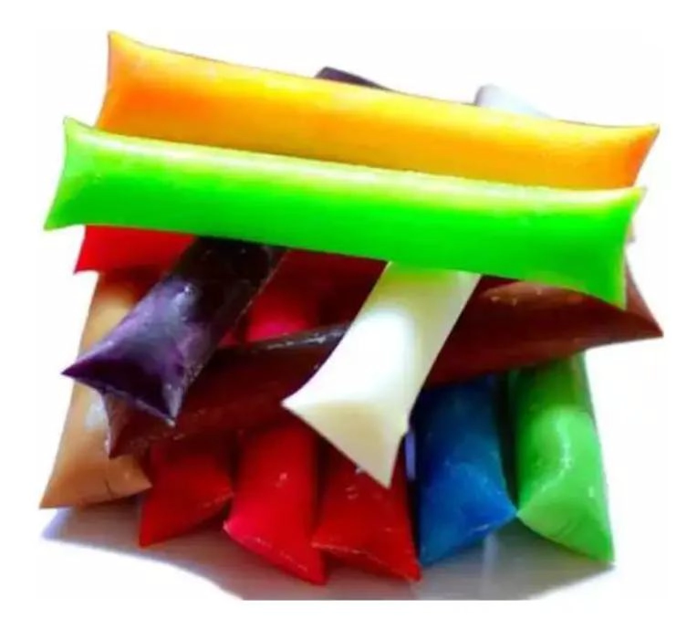 BOLSAS PLASTICAS PARA CUBITOS Y HELADOS 5X30 CM - 500 UNIDADES - 3