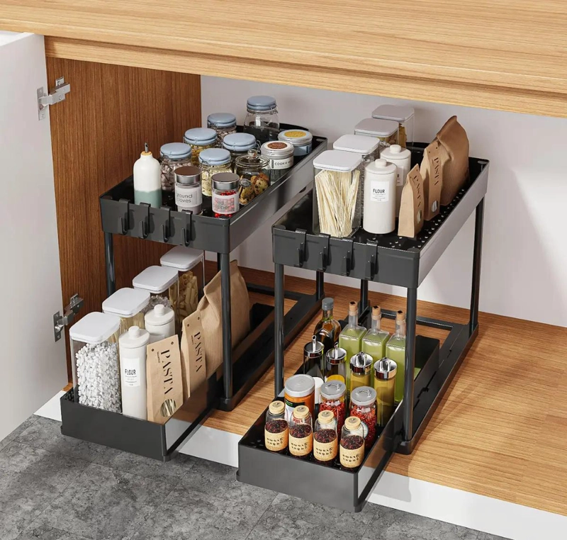 ESTANTE MULTIFUNCIONAL ORGANIZADOR DE COCINA Y BAÑO - 5