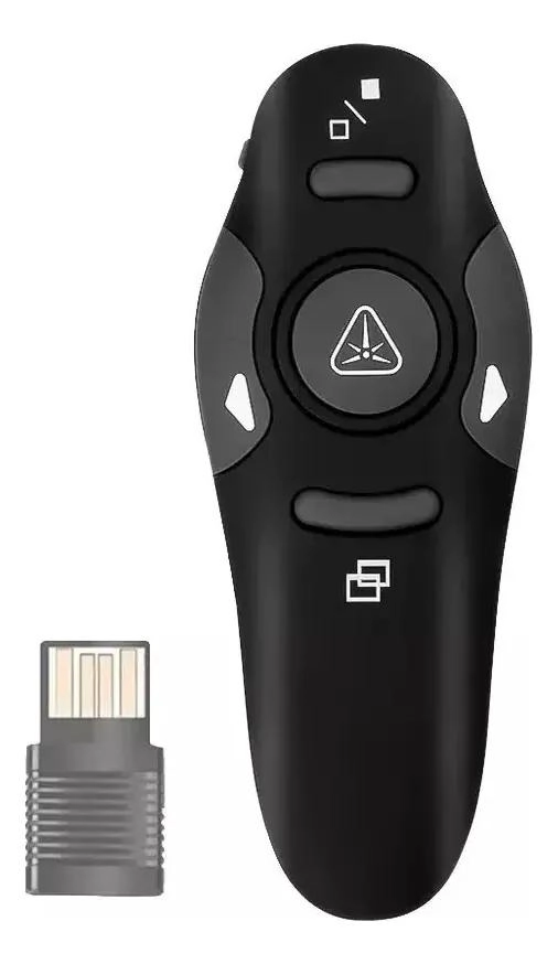 PRESENTADOR INALAMBRICO DE DIAPOSITIVAS CON PUNTERO LASER ROJO - 6