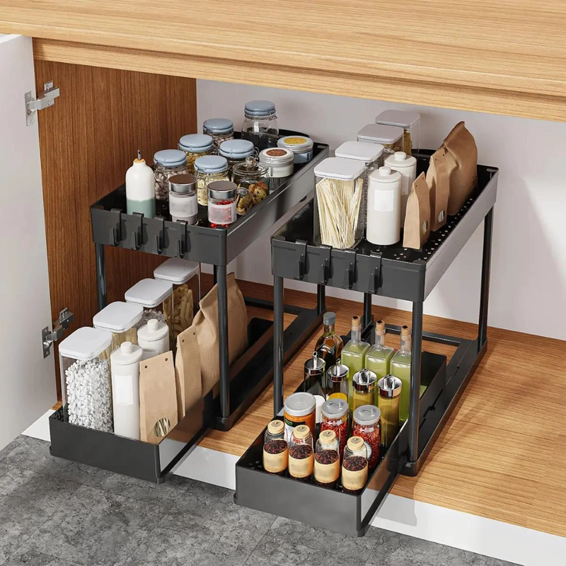ESTANTE MULTIFUNCIONAL ORGANIZADOR DE COCINA Y BAÑO - 5