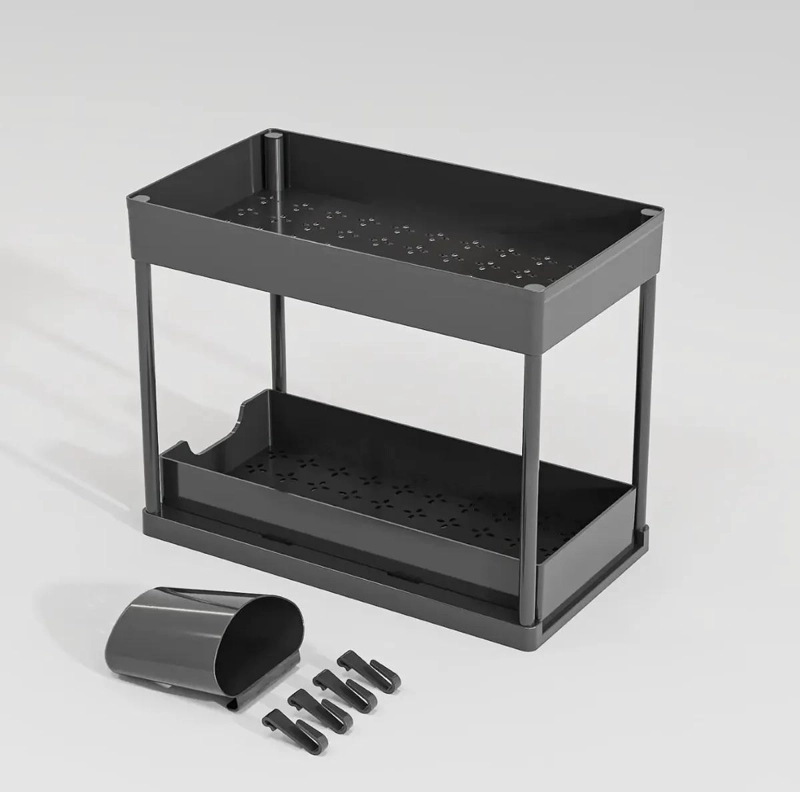 ESTANTE MULTIFUNCIONAL ORGANIZADOR DE COCINA Y BAÑO - 8