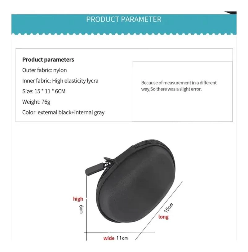 ESTUCHE RIGIDO PARA MOUSE LOGITECH MX MASTER Y G502 - 6