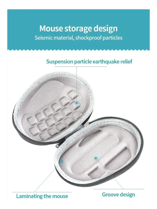 ESTUCHE RIGIDO PARA MOUSE LOGITECH MX MASTER Y G502 - 7