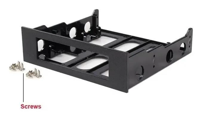 ADAPTADOR SOPORTE PARA UNIDAD DE DISQUETE DE 3.5 PULGADAS - 2
