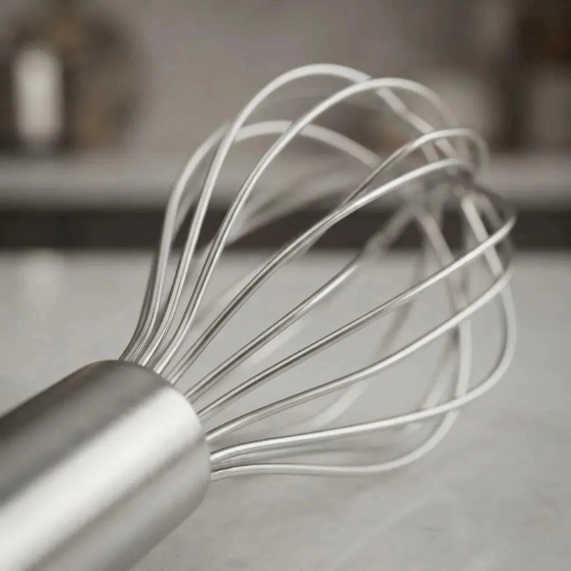 BATIDOR MANUAL DE ACERO INOXIDABLE PARA COCINA - 7