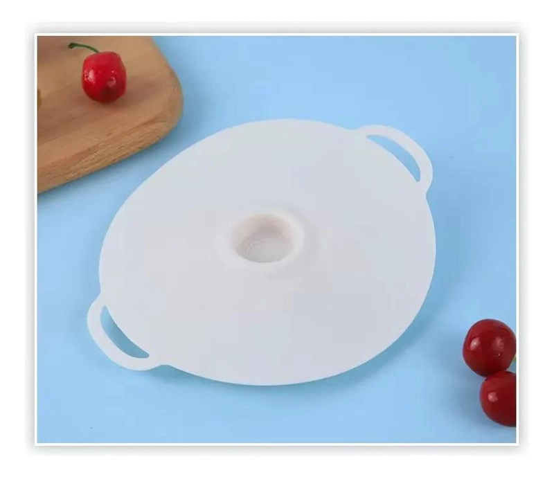 SET DE 3 TAPAS DE SILICONA REUTILIZABLES PARA ALIMENTOS - 4