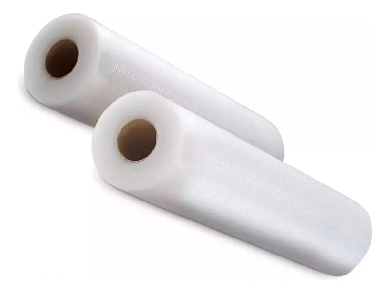 ROLLOS PARA SELLADORA AL VACIO 28 CM X 5 MTS PARA ALIMENTOS - 1