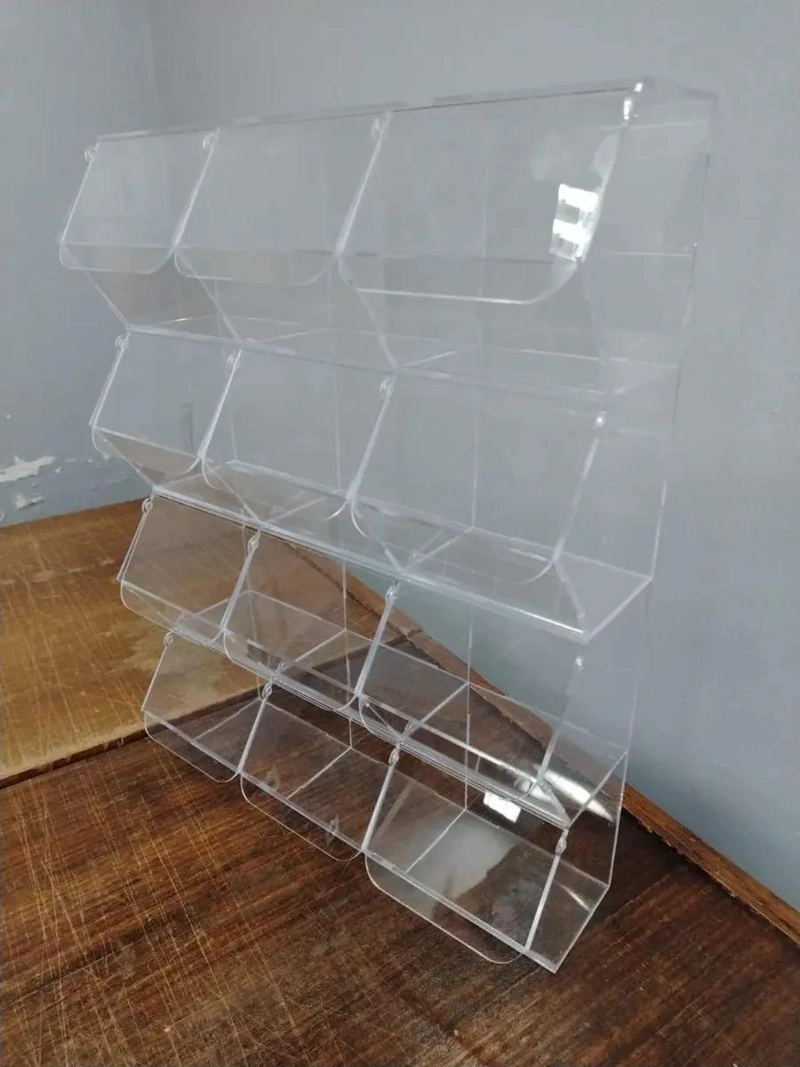 ORGANIZADOR ACRILICO CON 12 COMPARTIMENTOS PARA DULCES - 2
