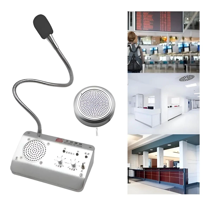 INTERCOMUNICADOR BIDIRECCIONAL CON MICROFONO Y DISEÑO ELEGANTE - 1