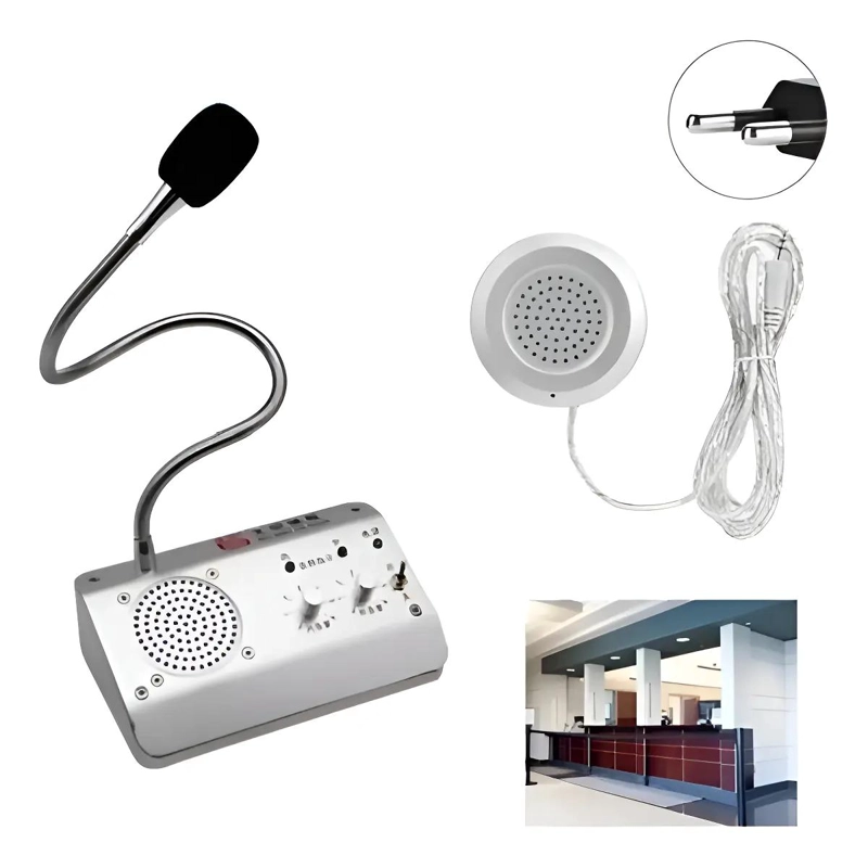 INTERCOMUNICADOR BIDIRECCIONAL CON MICROFONO Y DISEÑO ELEGANTE - 4