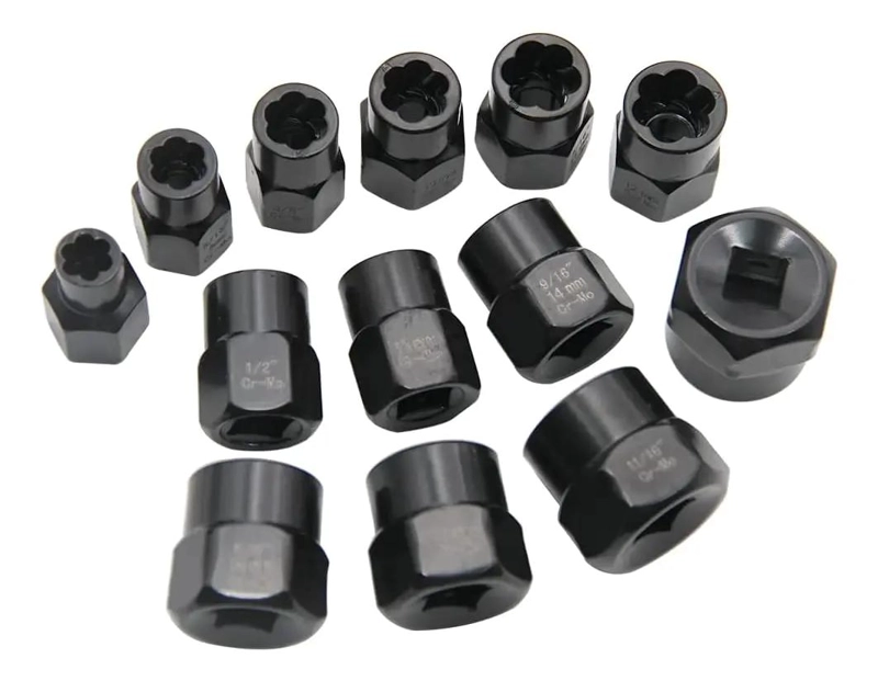 SET DE EXTRACTORES DE PERNOS Y TUERCAS DE 8 A 19MM - 4