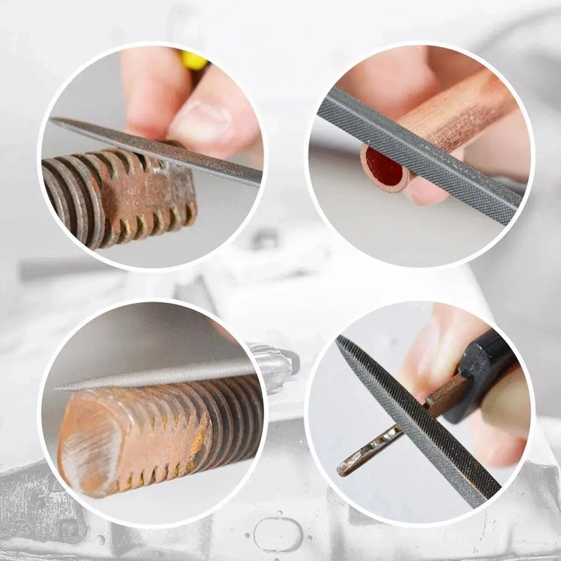 JUEGO DE 20 LIMAS DE PRECISION MULTIFUNCIONALES DE 3MM - 6