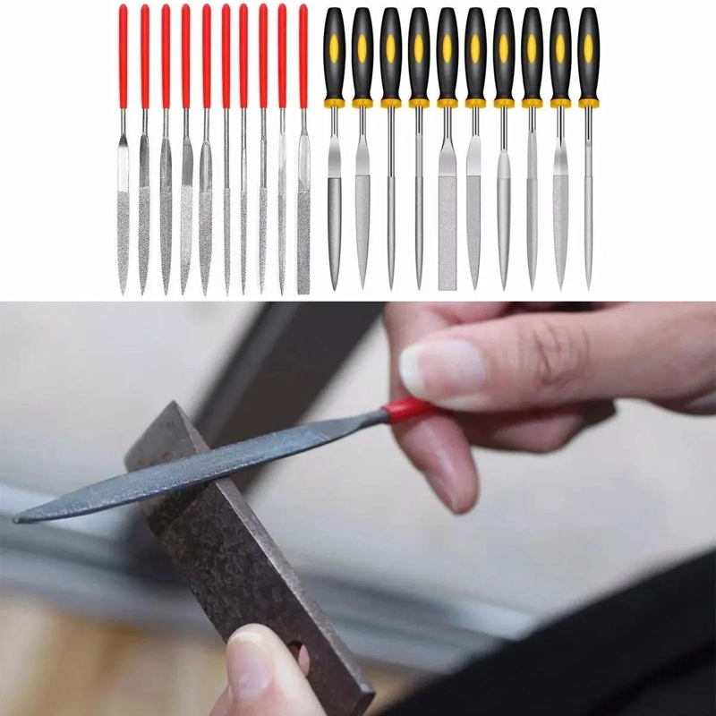 JUEGO DE 20 LIMAS DE PRECISION MULTIFUNCIONALES DE 3MM - 7