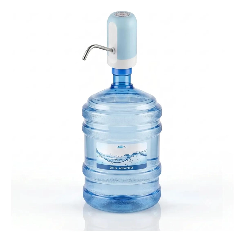 BOMBA DISPENSADORA DE AGUA USB PARA BIDONES DE 10 Y 20 LITROS - 3
