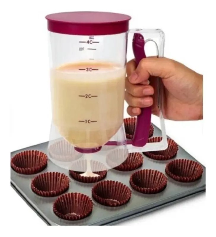 DISPENSADOR DE MASA LIQUIDA PARA REPOSTERIA Y WAFLES - 1