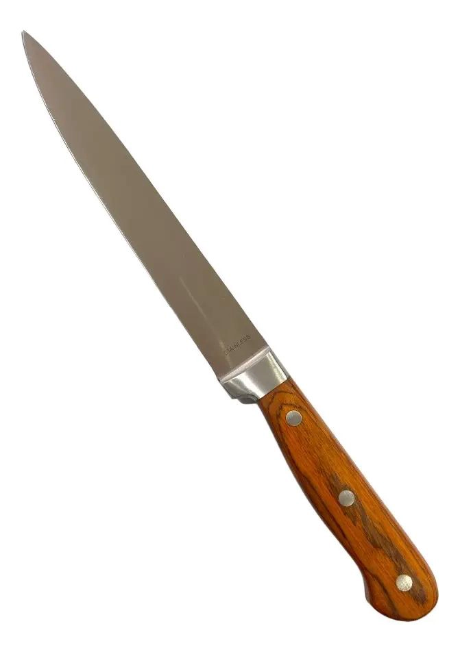 CUCHILLO DE CHEF PROFESIONAL DE 8 PULGADAS CON MANGO DE MADERA - 1